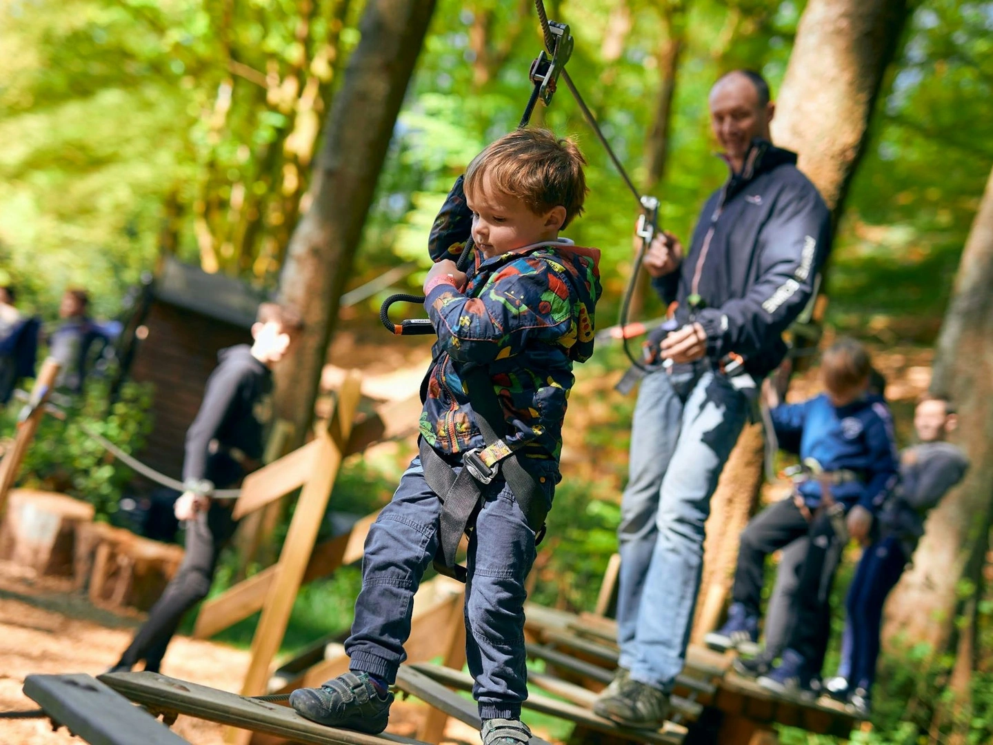 5 Ways to Help Your Child Feel More Confident on high ropes courses